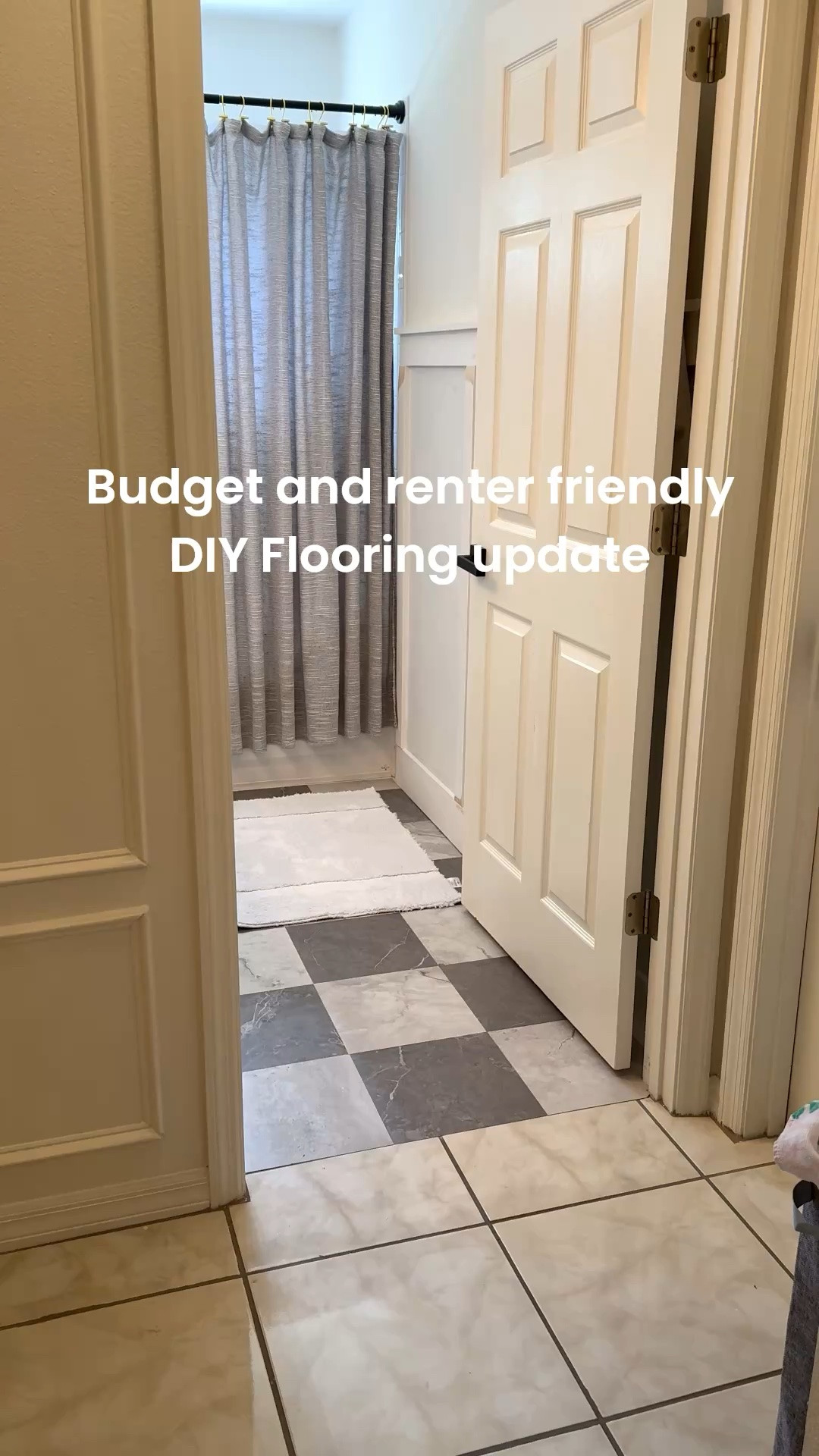 I used this peel and stick tile from
@lowes and it was so quick and easy to transform the look of my bathroom! Even as someone that has never done flooring a day in her life! 

It cost me $60 and only took a few hours!

#LTKmomlife #LTKHome #LTKOver40