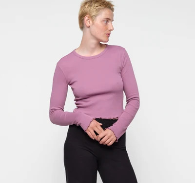 Core Rib Long Sleeve | Organic Basics