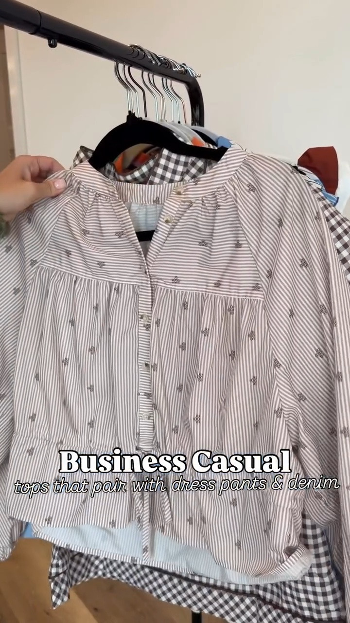 I know it’s too early to say it, but these would be so cute for teachers. Business casual tops to pair with denim or pants. 

Workwear for your week in the office. Teacher style outfit ideas. #workwear #teacherstyle #ootd

#LTKootd #LTKSeasonal #LTKWorkwear
