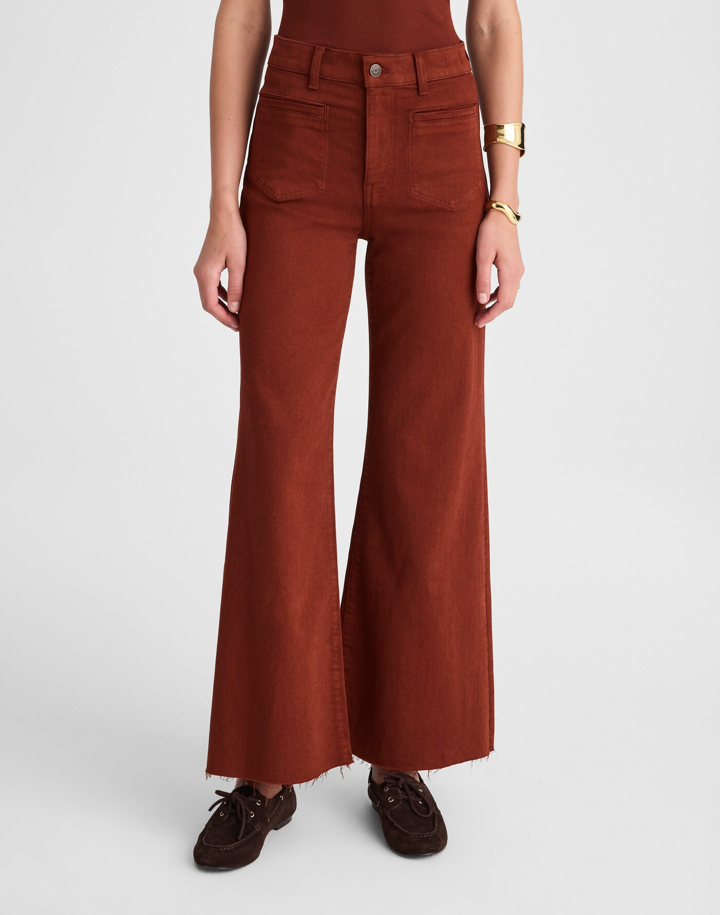 Flared Wide-Leg Crop Jeans | Madewell