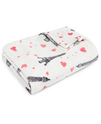 Ultra Soft Plush Fleece Throw, 50" x 70" | Macy's