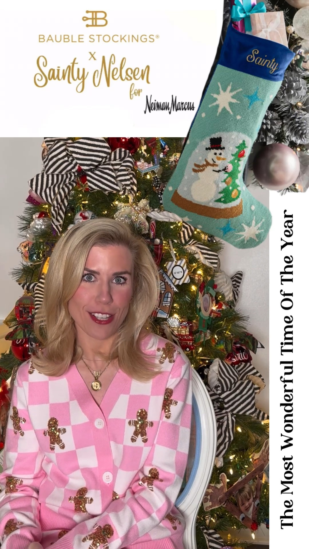 Bauble Stockings x Sainty Nelsen LAUNCH!!!! 
Exclusively found at Neiman Marcus

Day 12
The Most Wonderful Time Of The Yearr 

#needlepoint #stocking #christmas #christmasstocking #fairtrade #haiti

#LTKHoliday #LTKGiftGuide #LTKSeasonal