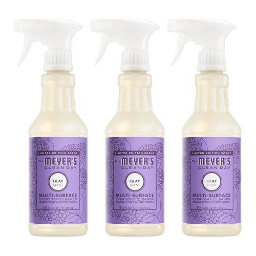 MRS. MEYER'S CLEAN DAY Multi-Surface Everyday Cleaner, Lilac Scent, 16 Ounce Bottle (Pack of 3) | Amazon (US)