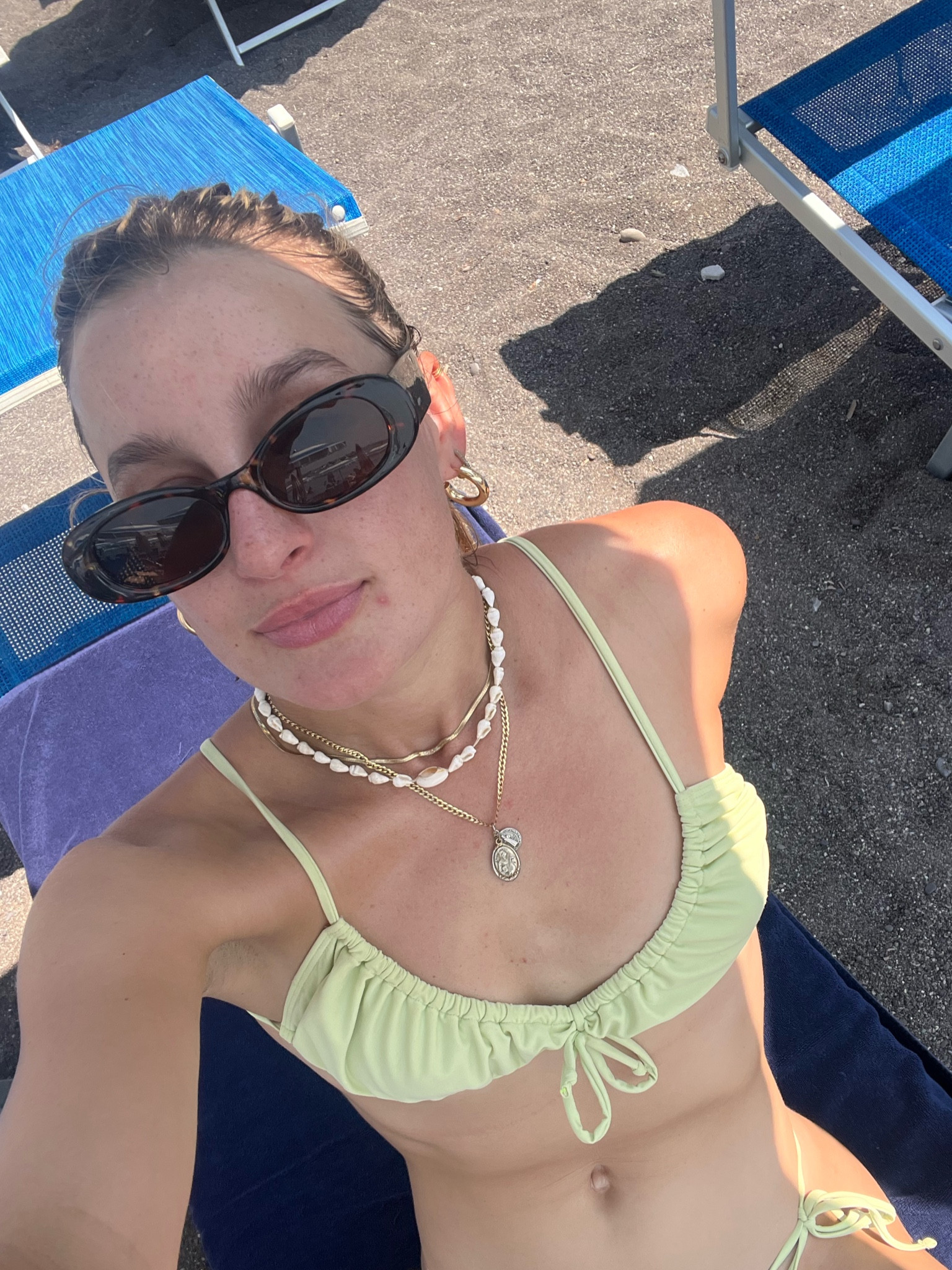 italian summer 💚🌸🍦
this bikini (s) is awesome if you’re lacking in the top like me haha love this swimmy and it’s held up great. sunnies are from a random boutique but try checking out amazon for similar ones! 👌🏽

#LTKeurope #LTKswim #LTKtravel