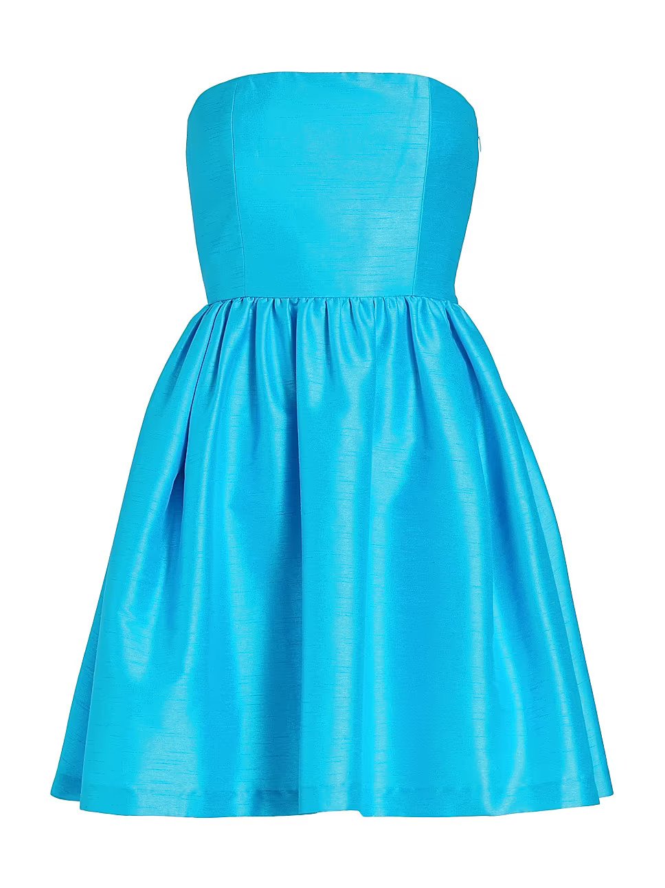 Corey Dupion Strapless Fit & Flare Minidress | Saks Fifth Avenue