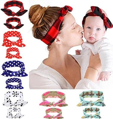 Mommy and Me Headband Set is Matching Headbands for Mother & Daughter, Baby Girl and Mom Headband... | Amazon (US)