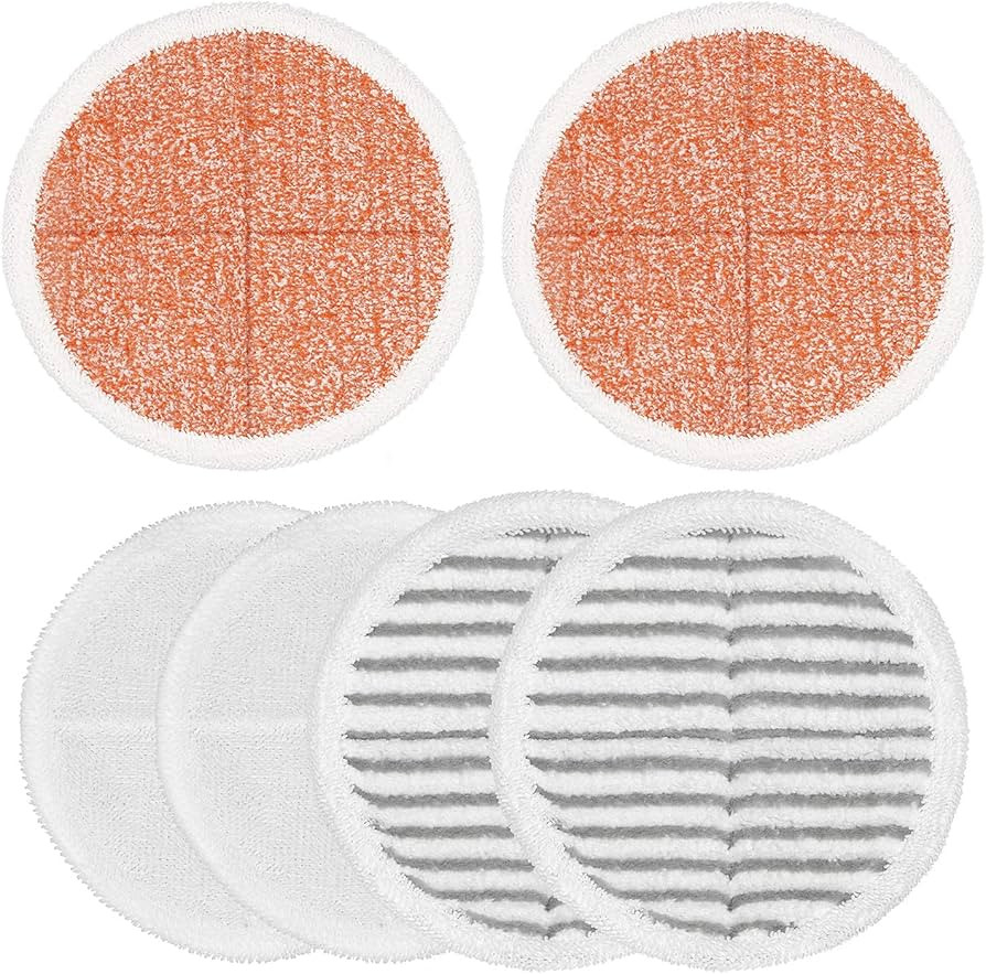 6 Pack Mop Pads Replacement Compatible with Bissell Spinwave Mops 2124 2039 2037 2039A Series Ste... | Amazon (US)