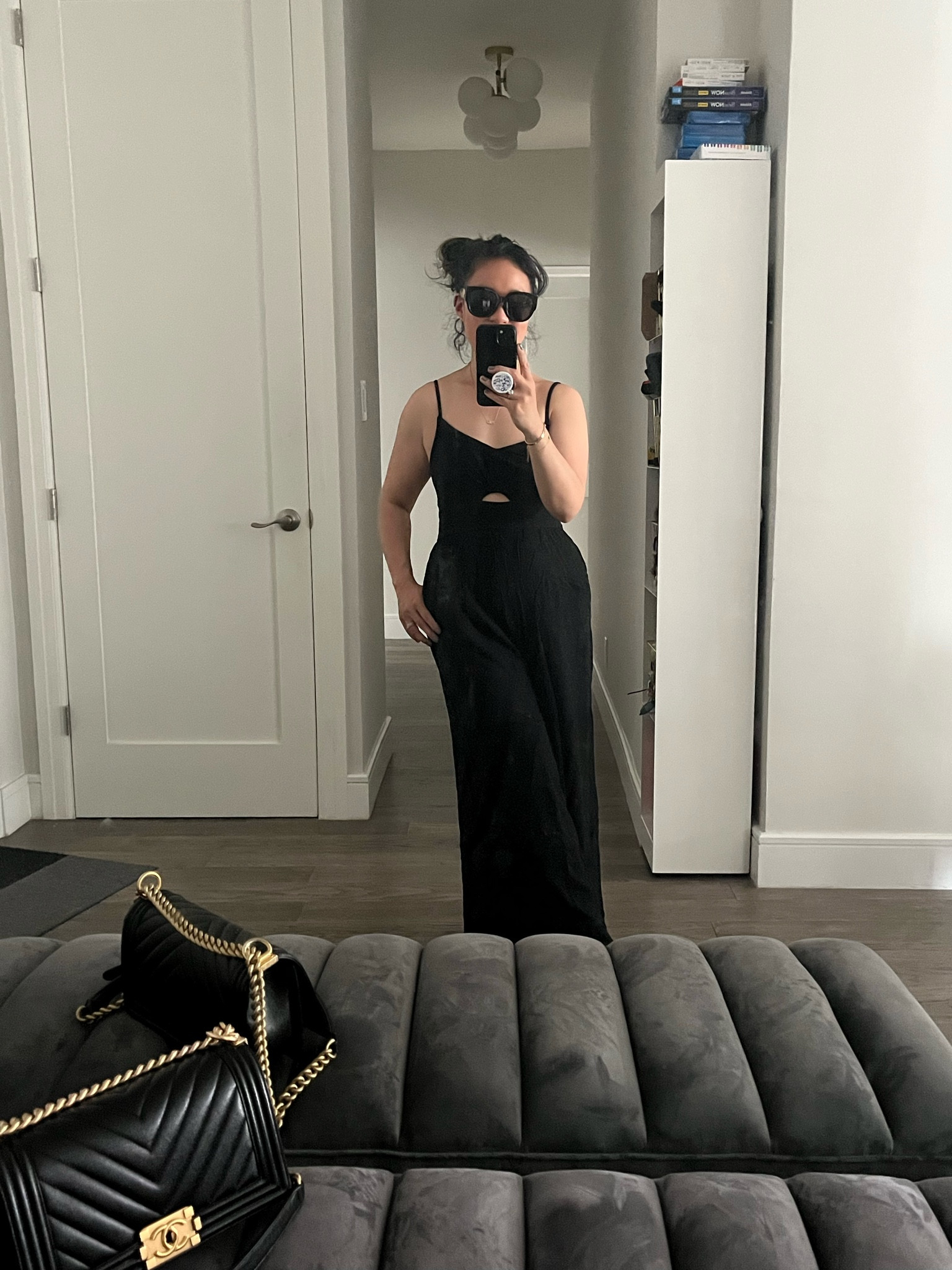 Wide leg jumpsuit. Cut-out. Amazon fashion. Amazon find.

#LTKunder50 #LTKworkwear #LTKtravel