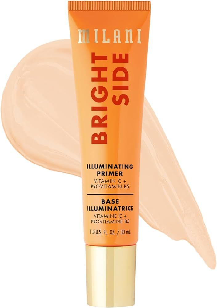 Milani Bright Side Primer for Makeup (1.0 FlOz.)- Brightening Face Primer for Dewy Skin | Amazon (US)