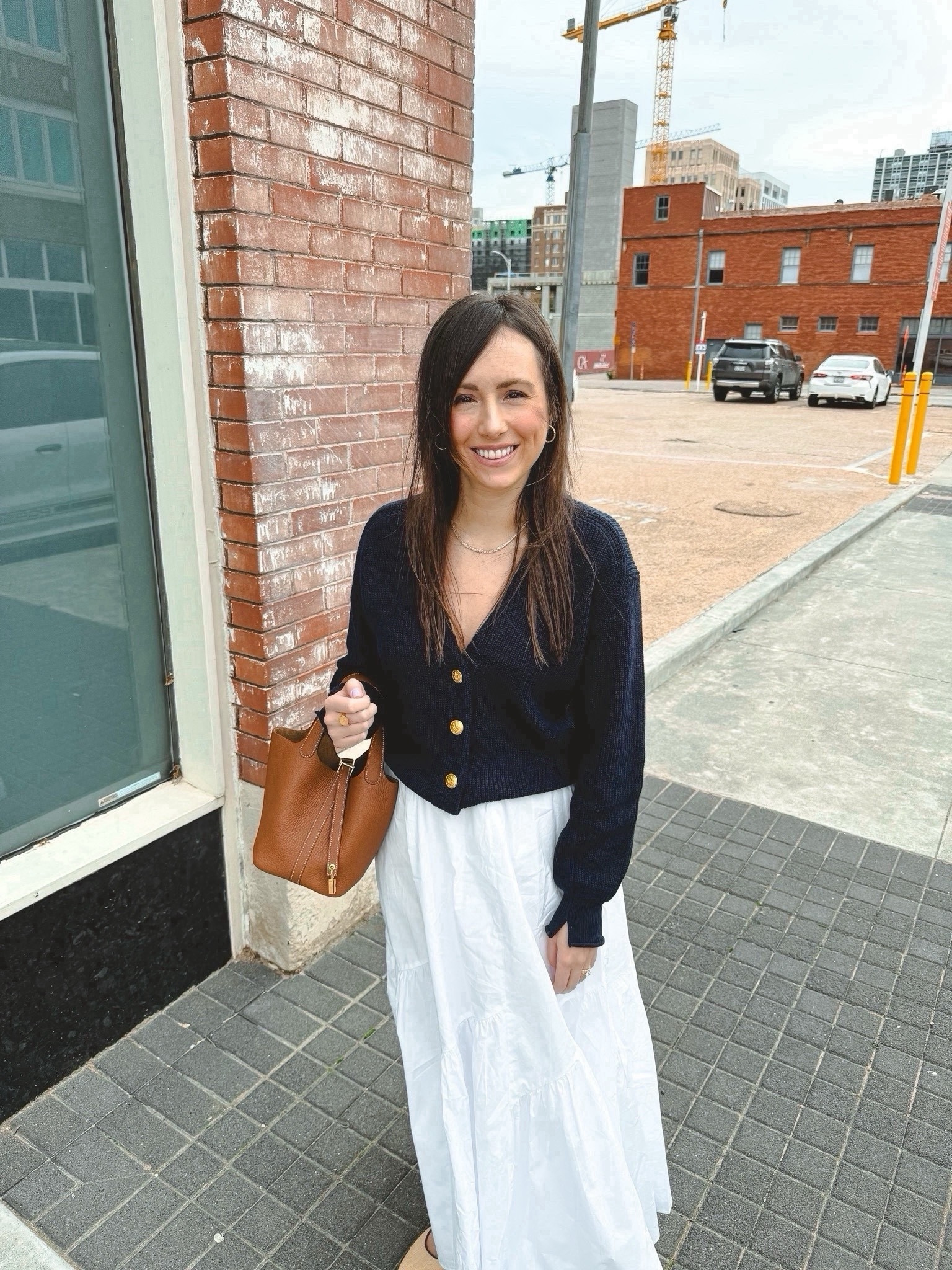 Rag and bone navy cardigan (xs) with red dress boutique white maxi skirt. The best white skirt for spring! I am SO obsessed! Marc fisher raffia ballet flats (use code styledjen20 for 20% off their entire website), Kendra Scott necklace

   

#LTKSeasonal #LTKFindsUnder100 #LTKStyleTip