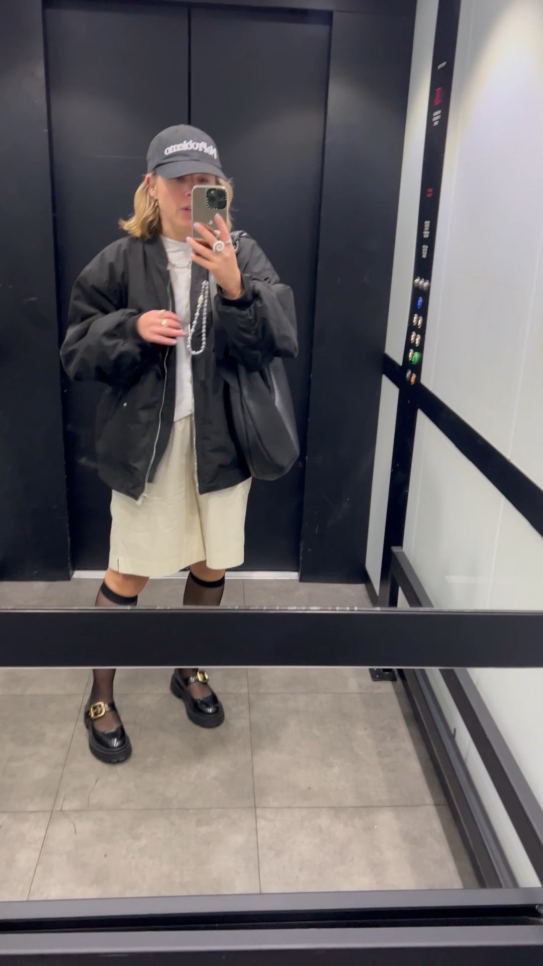 Fit check in a lift check 

#LTKuk #LTKeurope #LTKsummer