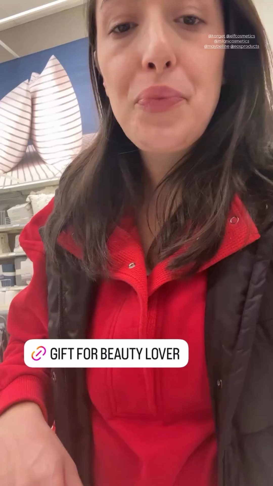 @target @elfcosmetics @milanicosmetics @maybelline @eosproducts