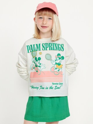 Licensed Pop Culture Graphic Crew-Neck Sweatshirt for Girls | Old Navy (US)