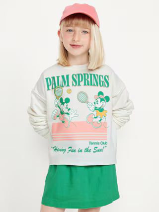 Licensed Pop Culture Graphic Crew-Neck Sweatshirt for Girls | Old Navy (US)