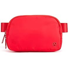 Pander Two Way Zipper Fanny Pack Nylon Everywhere Belt Bag for Women, Water Repellent Waist Packs... | Amazon (US)