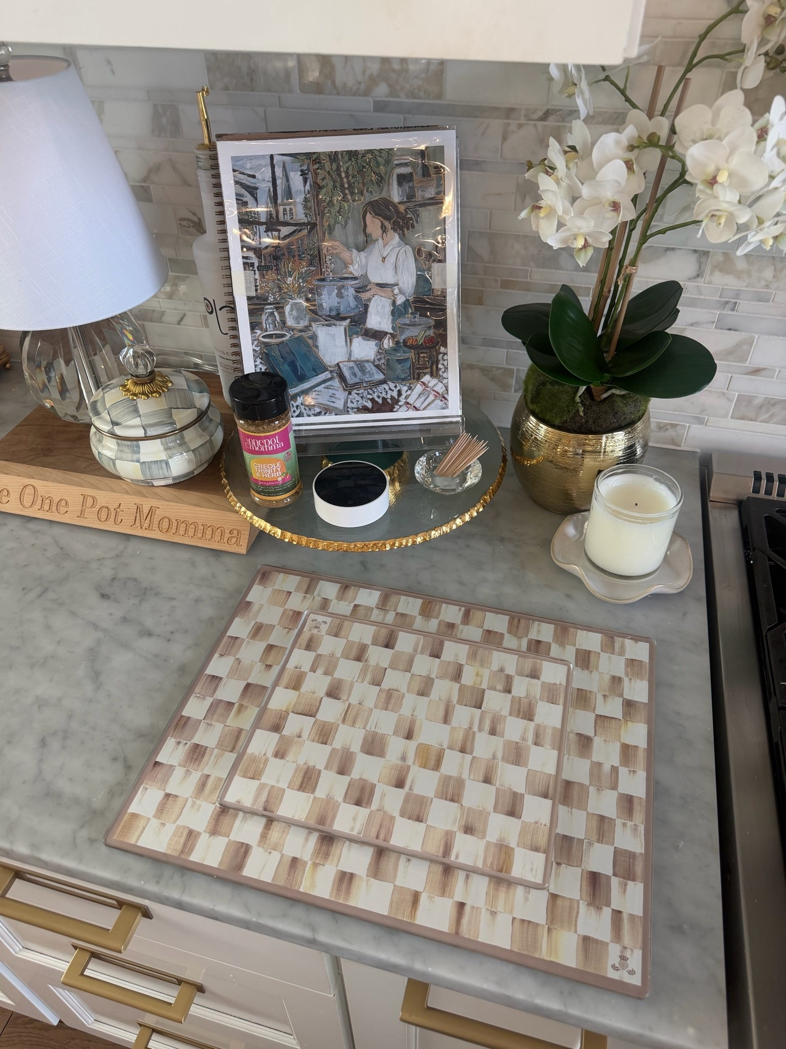 The prettiest cutting boards from Amazon!!