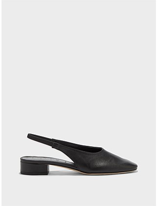 Aeyde Dua Nappa Leather Slingback Flat | David Jones | David Jones (Australia & New Zealand)