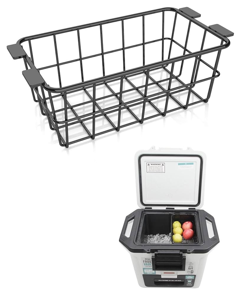Wire Basket for Ninja FrostVault Hard Cooler & Wheeled Cooler - Heavy-Duty Organizer Rack for Eff... | Amazon (US)