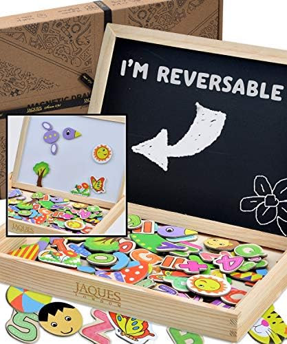 Jaques of London Magnetic Art Board - Perfect Wooden Toys for 2 3 4 Year Olds - Reversible Magnet... | Amazon (UK)