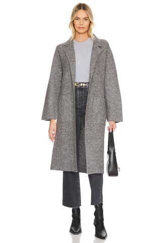 One Grey Day Arroyo Coat in Oxford from Revolve.com | Revolve Clothing (Global)