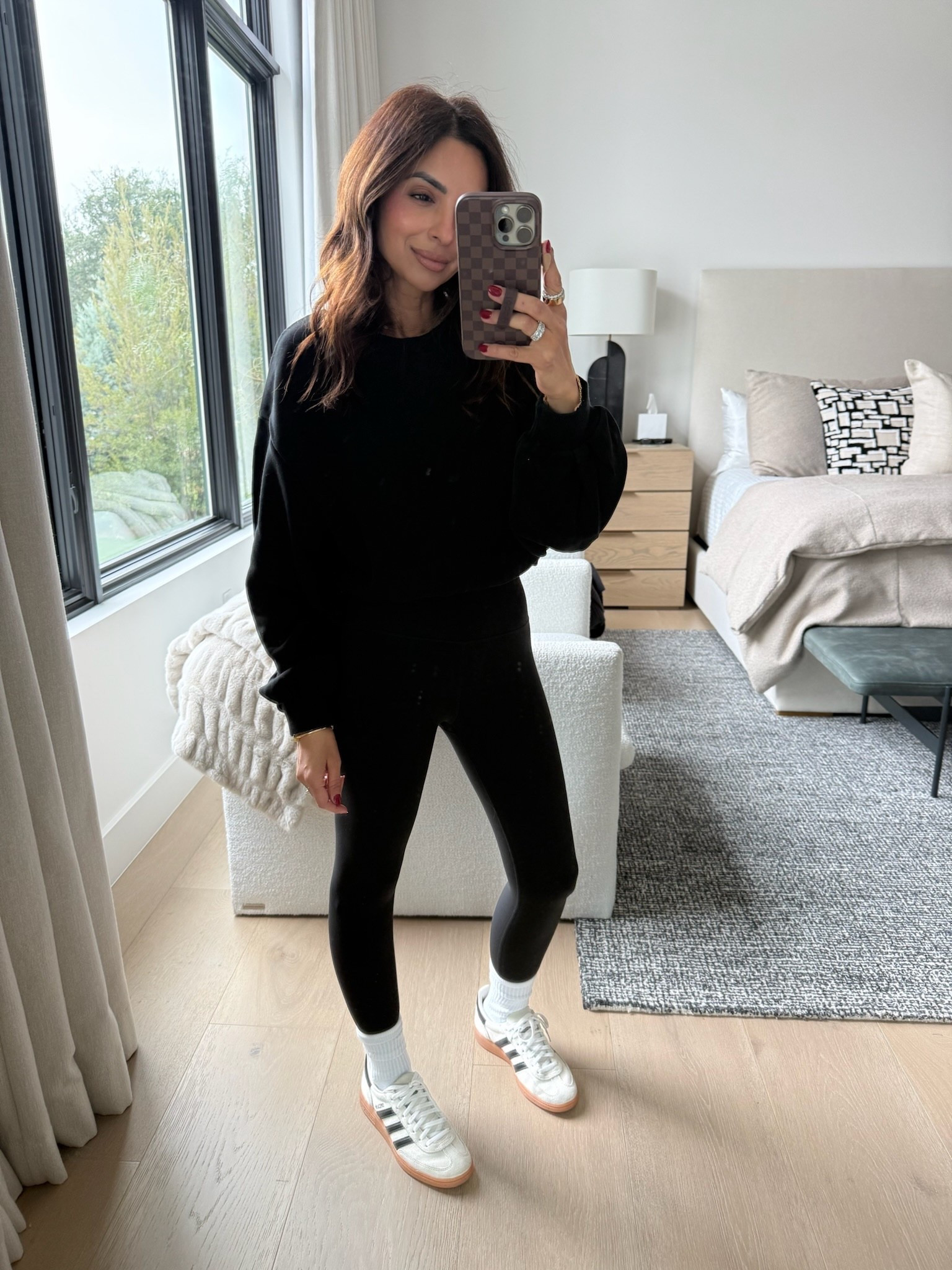 This Vuori matching set is so cute! Perfect for a casual everyday look or on the way to a workout. Such a flattering sweatshirt paired with buttery soft leggings 🖤 I’m wearing size XS Short in the leggings and XS in the sweatshirt. @vuoriclothing #vuoripartnet

#LTKootd #LTKfitnessgoals #LTKActive
