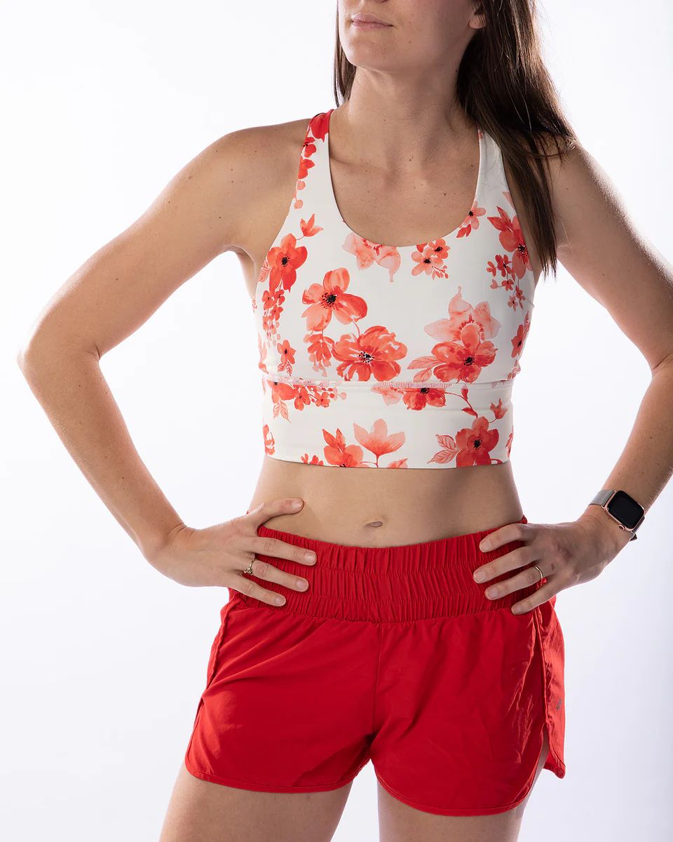 Align Tank - Red Floral | Bunker Branding Co/The Linc/ Linc Active
