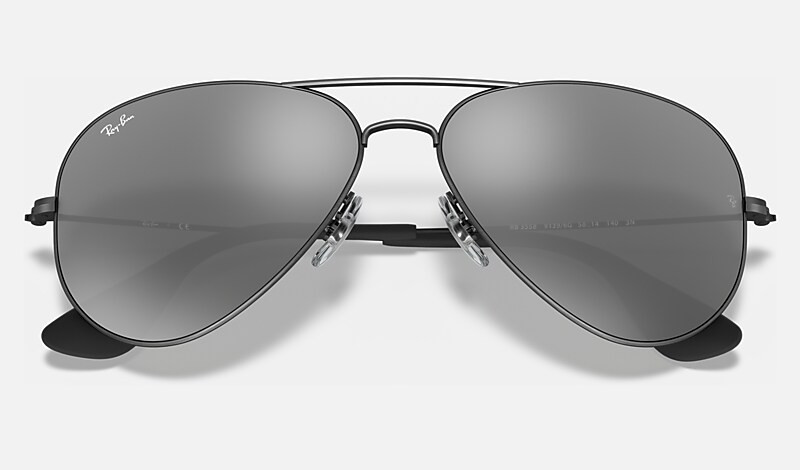 RB3558 Sunglasses in Black and Dark Green | Ray-Ban® | Ray-Ban (US)