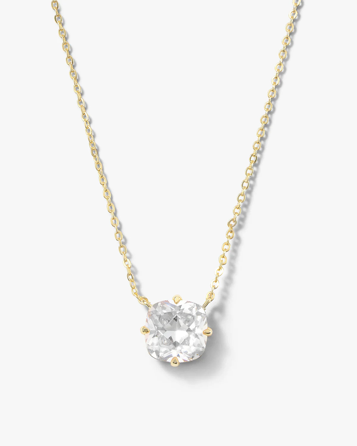 The Monarch Cushion Cut Necklace | Melinda Maria