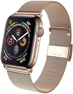 GBPOOT Band Compatible with Apple Watch Band 38mm 40mm 42mm 44mm, Wristband Loop Replacement Band... | Amazon (US)