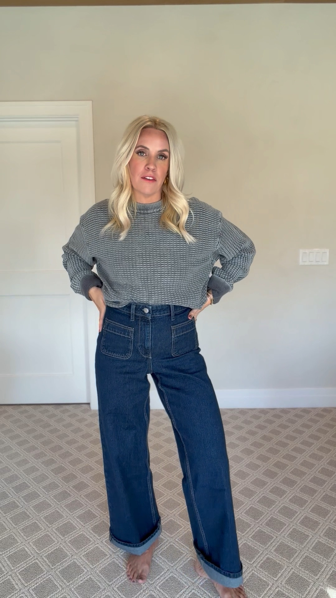 These jeans look just like the Anthro ones and they are 30 bucks from Walmart! I love them and I know you will too

#LTKStyleTip #LTKFindsUnder50 #LTKFindsUnder100