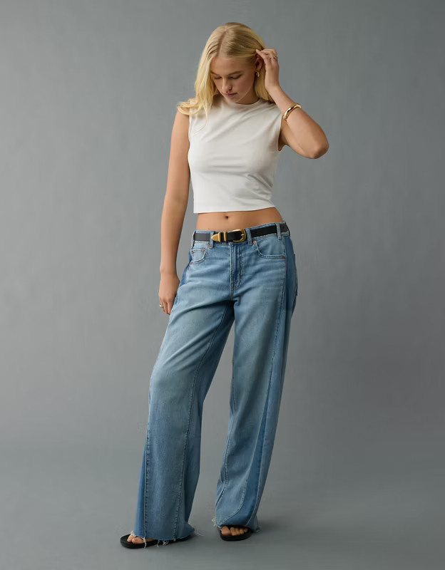 AE Open Tie Back T-Shirt | American Eagle Outfitters (US & CA)