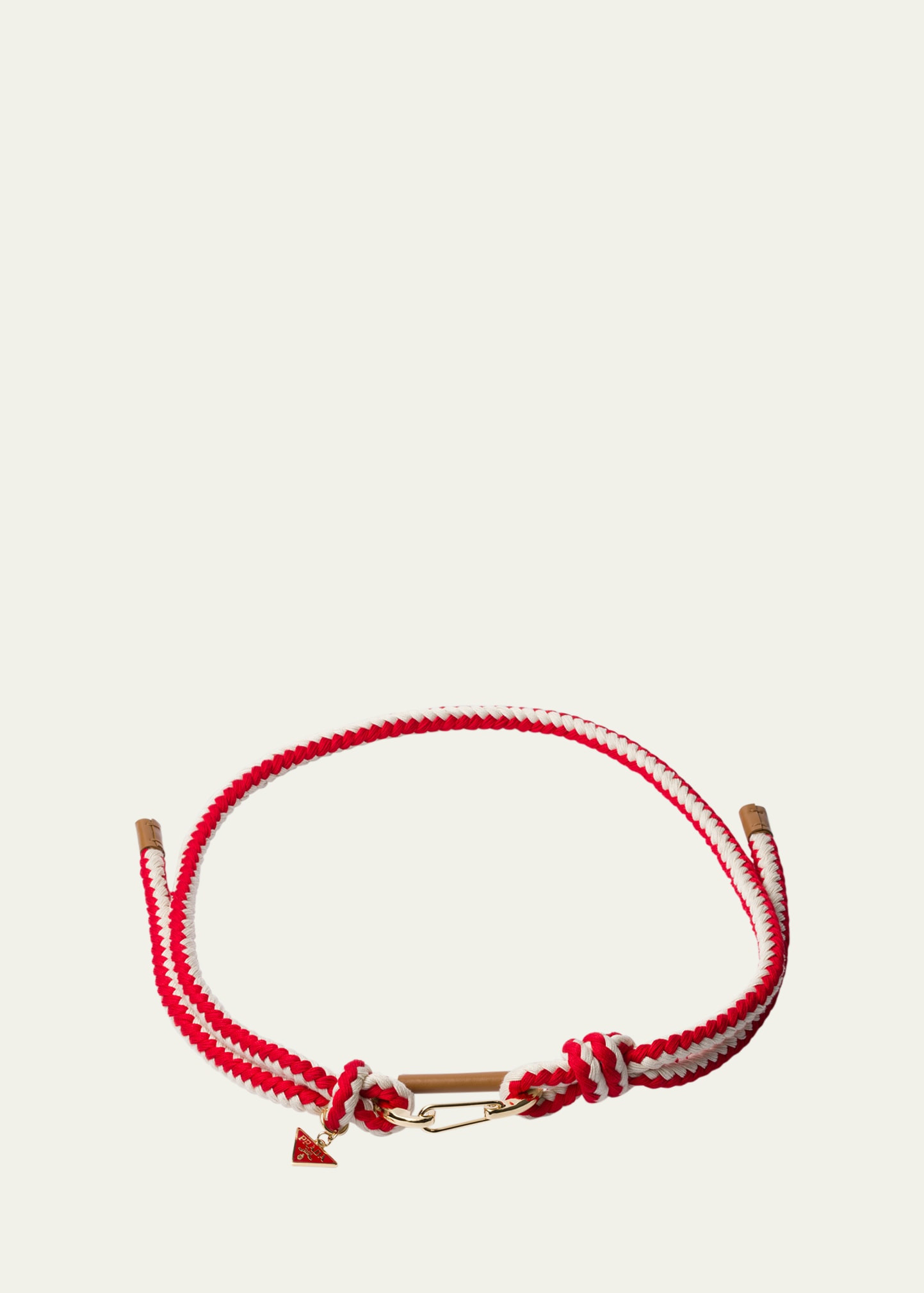 Prada Braided Rope Belt | Bergdorf Goodman