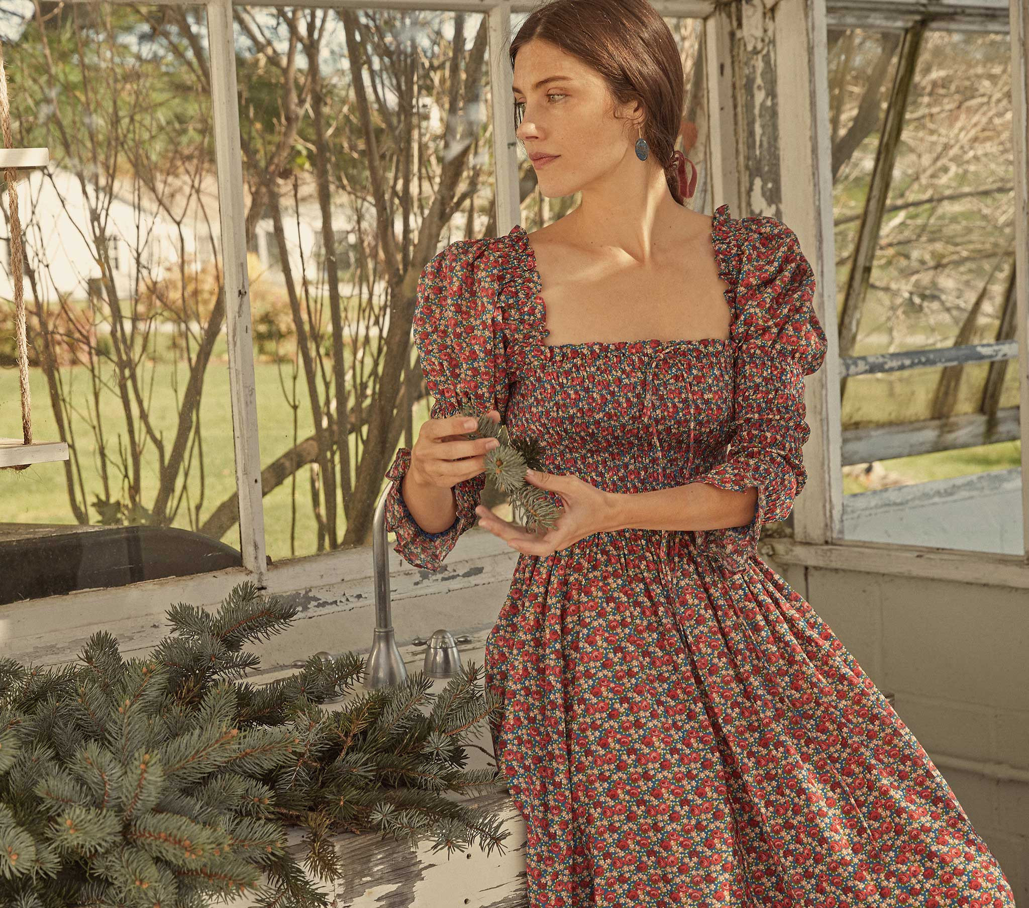 BIJOU DRESS -- ROSERAIE FLORAL | DOEN