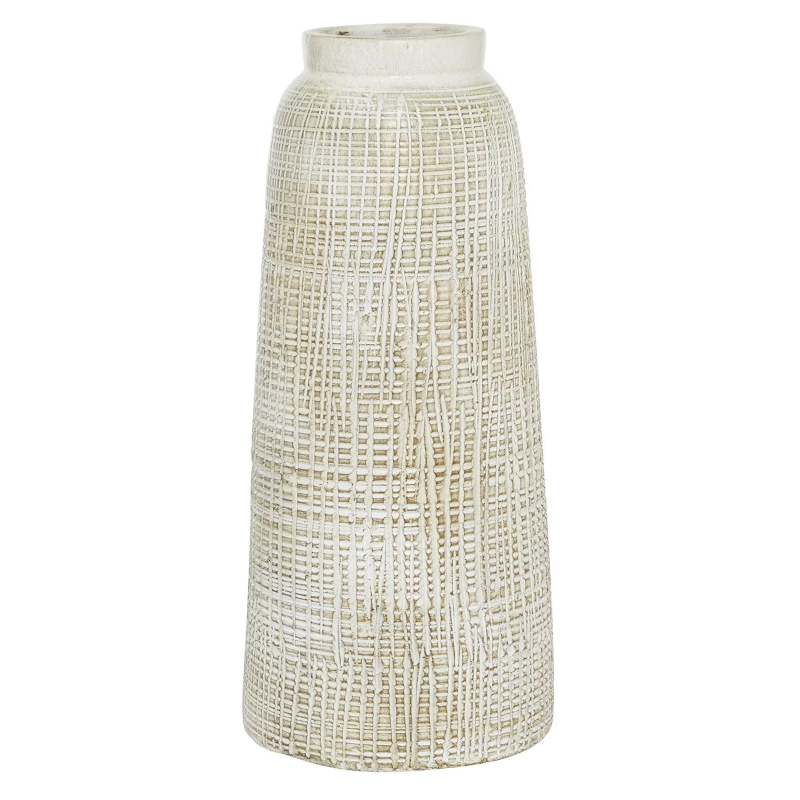 Stella & Eve White Terra Cotta Country Cottage Vase | Kohl's