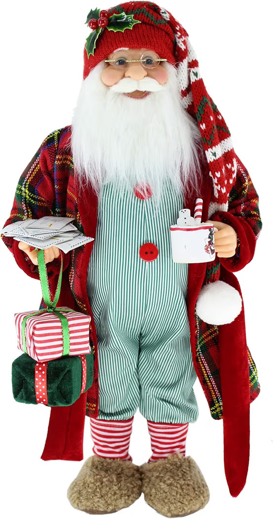 Windy Hill Collection 16" Inch Standing Sweet Dreams Sleepy Letters to Santa Claus Christmas Figu... | Amazon (US)