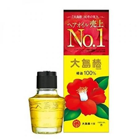 Oshima Tsubaki Camellia Hair Care Oil 60ml | Walmart (US)