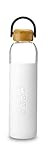 Amazon.com: SOMA Glass Water Bottle with Silicone Sleeve, BPA-Free, White, 25oz : Sports & Outdoo... | Amazon (US)
