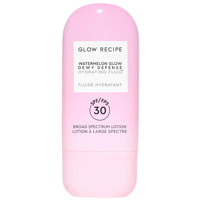 Dewy Defense SPF 30 Hydrating Fluid Sunscreen - Glow Recipe | Sephora | Sephora (CA)