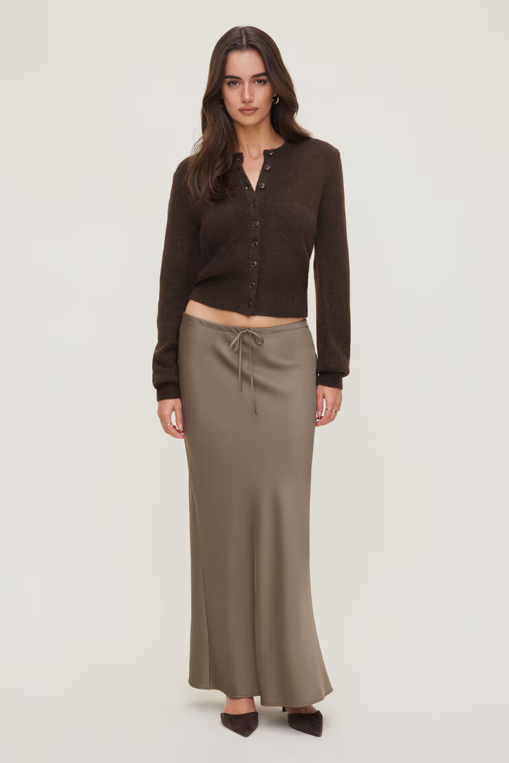 Rebecca Crewneck Cardigan | Dynamite Clothing