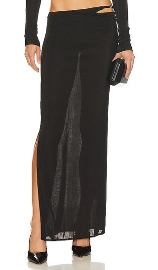 Kerry Skirt in Black | Revolve Clothing (Global)