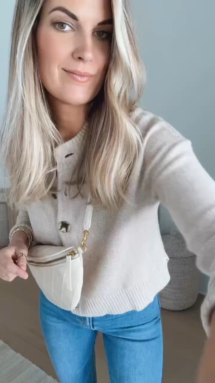 Everyday casual fall outfit with these closet staples. Wearing small in the cardigan.

#LTKootd #LTKOver40 #LTKTall