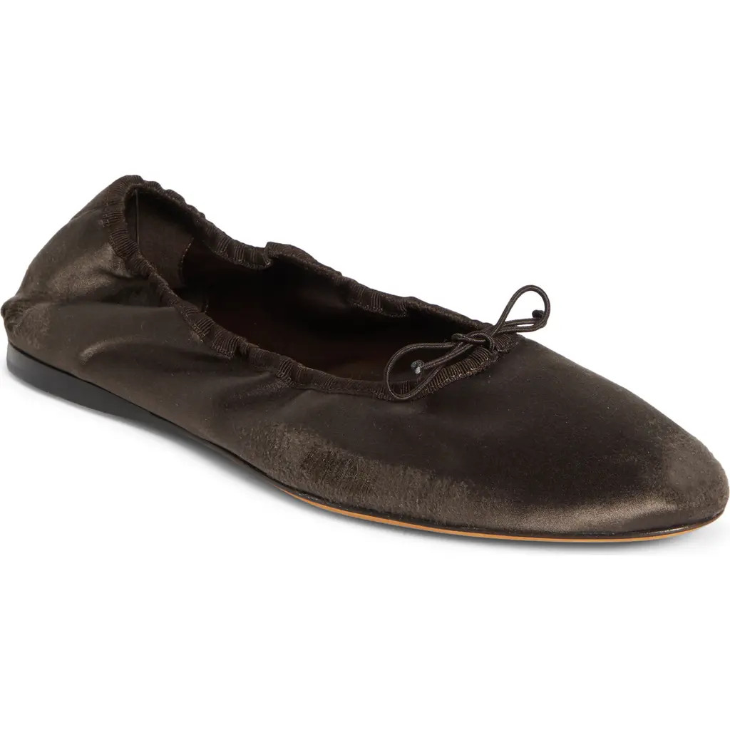 The Row Awar Ballerina Flat in Brown at Nordstrom Rack, Size 6Us / 36Eu | Nordstrom Rack