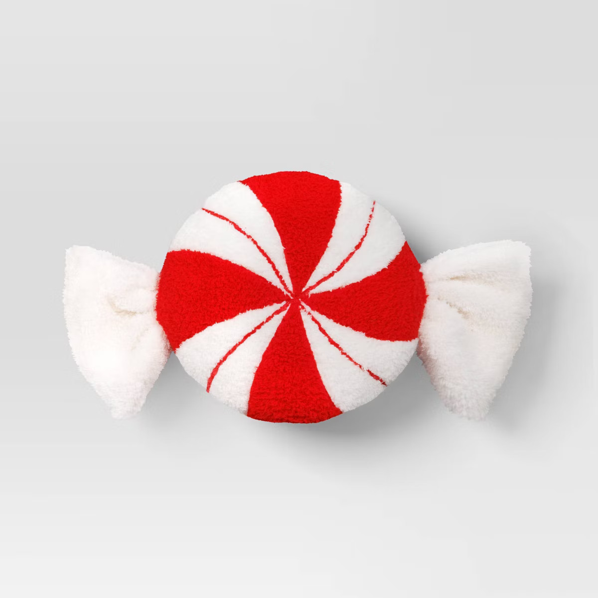 Peppermint Shaped Christmas Novelty Throw Pillow - Wondershop™ | Target