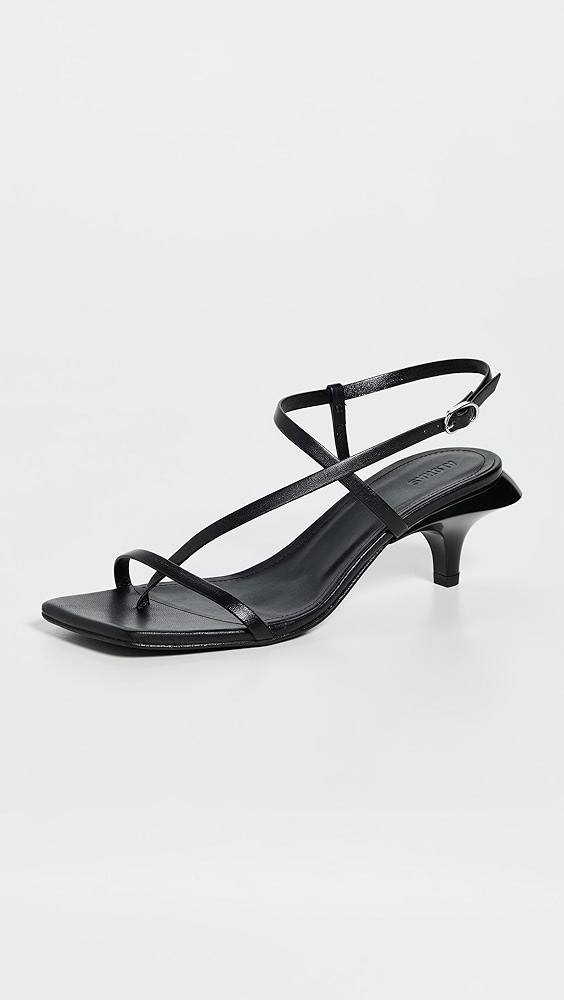 Magali Black Leather Sandals | Shopbop