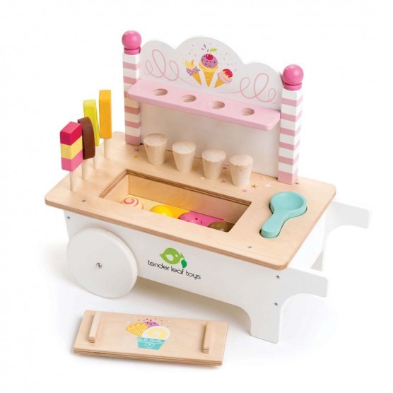 Tender Leaf Toys Ice Cream Cart | The Tot