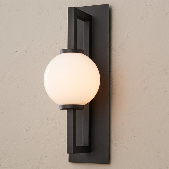 Veritas Outdoor Wall Light - Medium | Shades of Light