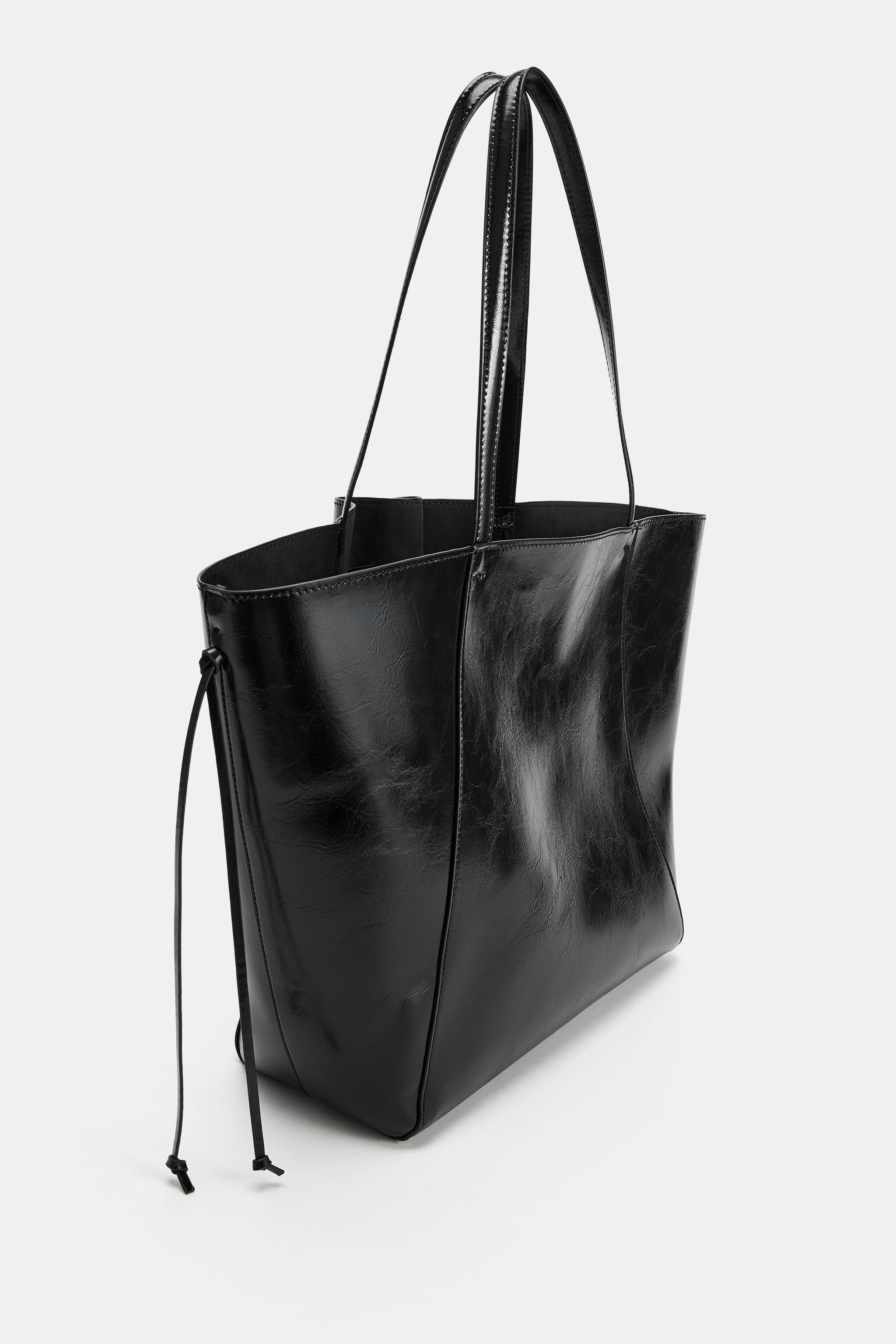 GATHERED SHOPPER BAG | Zara US