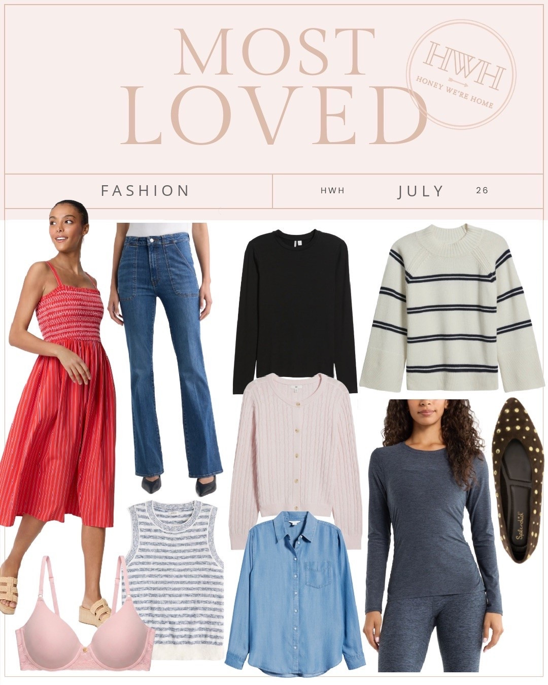 July Most Loved Fashion • Nordstrom Anniversary Sale • J Crew

#LTKOver40 #LTKgrwm #LTKmomlife