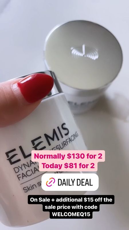 Use code WELCOMEQ15 for additional $15 off the sale price! SAVE $49 today! 

Elemis sale. Daily deal.  sale. Skin ceuticals sale. Beauty. Skincare #LTKFind 

Follow my shop @thesuestylefile on the @shop.LTK app to shop this post and get my exclusive app-only content!

#liketkit 
@shop.ltk
https://liketk.it/4bIT6

Follow my shop @thesuestylefile on the @shop.LTK app to shop this post and get my exclusive app-only content!

#liketkit  
@shop.ltk
https://liketk.it/4DmNs

Follow my shop @thesuestylefile on the @shop.LTK app to shop this post and get my exclusive app-only content!

#liketkit #LTKbeauty #LTKsalealert #LTKbeauty #LTKxSephora #LTKsalealert #LTKbeauty #LTKxSephora
@shop.ltk
https://liketk.it/4DmS2

#LTKxSephora #LTKsalealert #LTKbeauty

Follow my shop @thesuestylefile on the @shop.LTK app to shop this post and get my exclusive app-only content!

#liketkit 
@shop.ltk
https://liketk.it/4Dn1N

Follow my shop @thesuestylefile on the @shop.LTK app to shop this post and get my exclusive app-only content!

#liketkit #LTKVideo #LTKBeauty #LTKMidsize
@shop.ltk
https://liketk.it/4G1VM

#LTKVideo #LTKMidsize