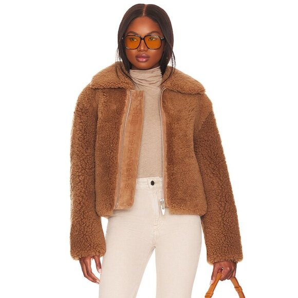 The Arrivals Shearling Bomber | Poshmark